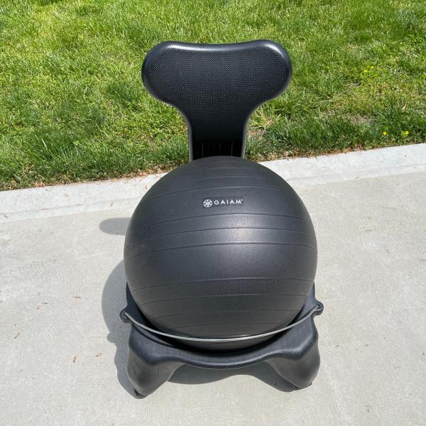 Photo of Gaiam balance chair