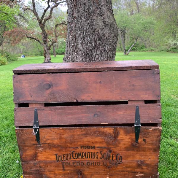 Photo of Vintage awesome looking crate ! 