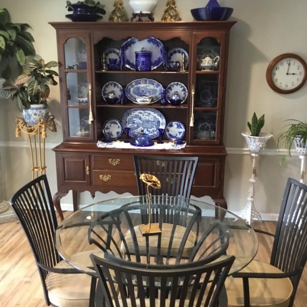Photo of County French China Cabinet that all Wood