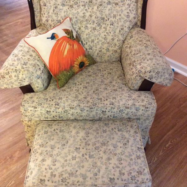 Photo of Sofa and chair /ottoman 