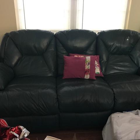 Photo of Recliner Couch and Love Seat