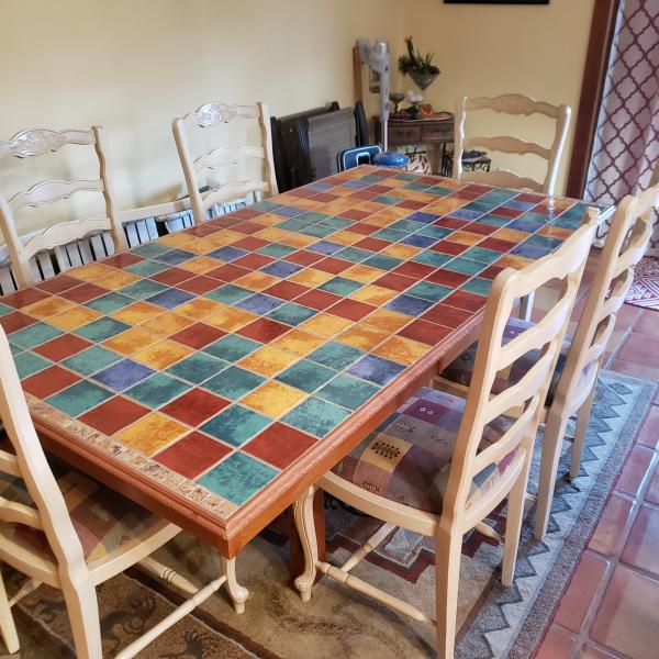 Photo of Dinning room table chairs