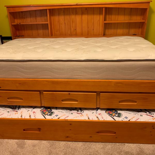 Photo of Twin Trundle Bed & Sleeper Sofa for sale