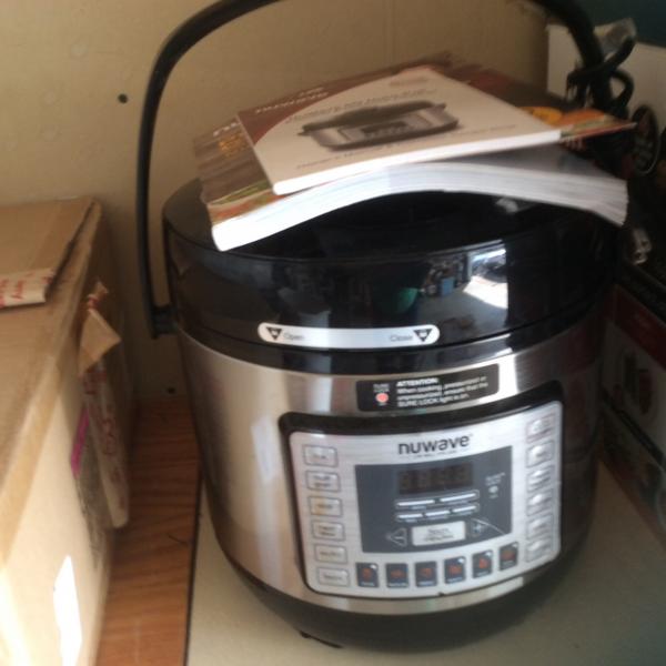 Photo of NUwave pressure cooker