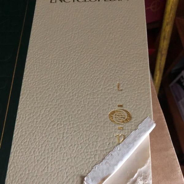 Photo of World book encyclopedia set - pristine condition except "L"