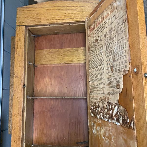 Photo of Antique Medicine Cabinet with Mirror