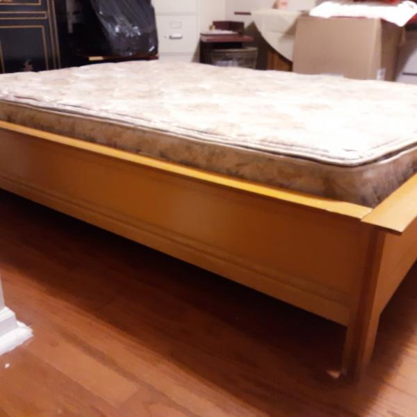 Photo of Platform Bed, Mattress, Comforter Set
