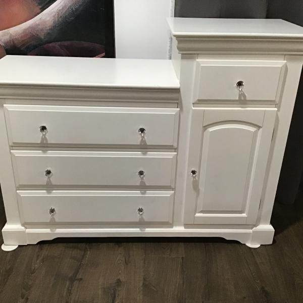 Photo of Bedroom white chest with drawers 