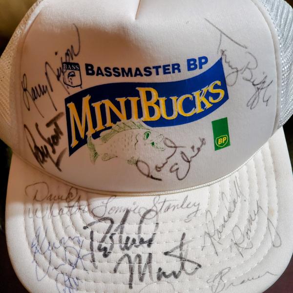 Photo of Autographed Bassmaster hat