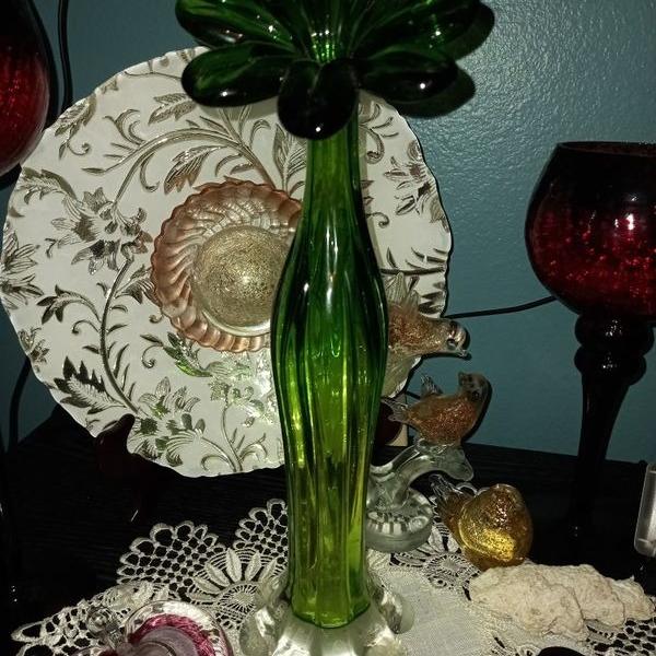 Photo of TALL 16" Art Deco Vase