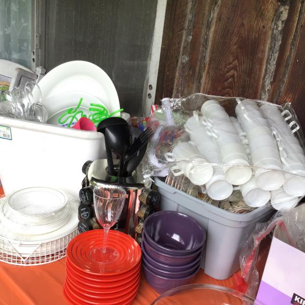 Photo of FREE  OUTDOOR INDOOR PARTY / BBQ SUPPLIES 
