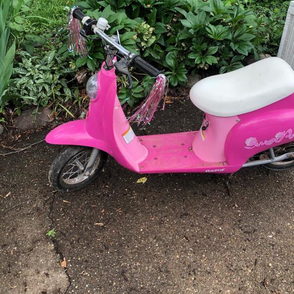 Photo of Electric Vespa kids scooter