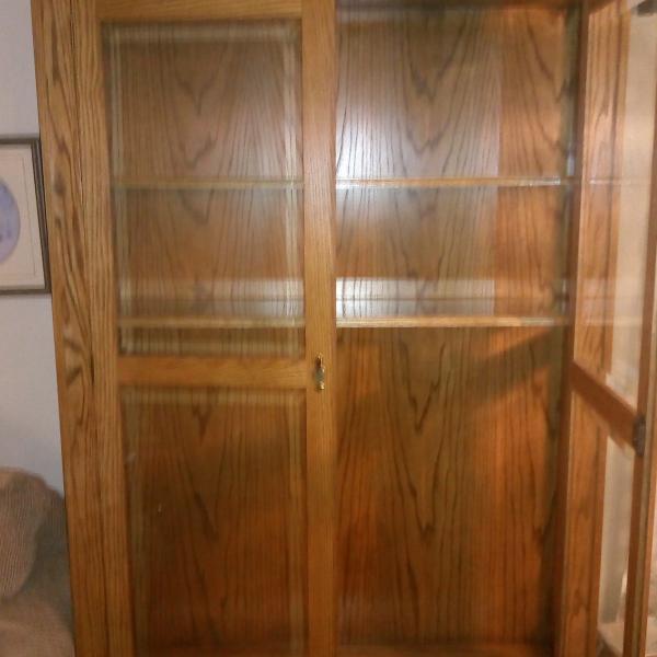 Photo of 2 Door Wooden Cabinet for sale  Excellent Condition 