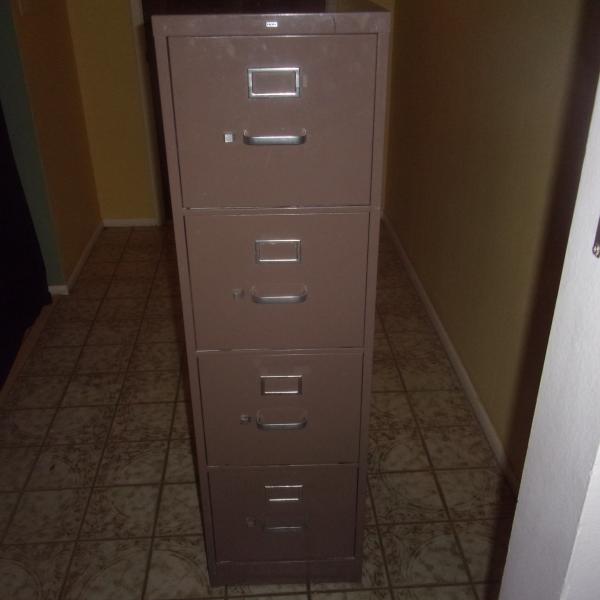 Photo of Hon steel filing cabinet