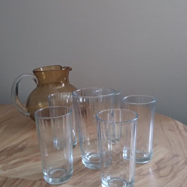 Photo of Sets Of glasses and glass pitcher