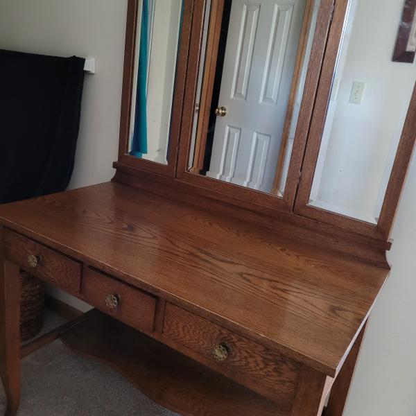 Photo of Solid antique Walnut table