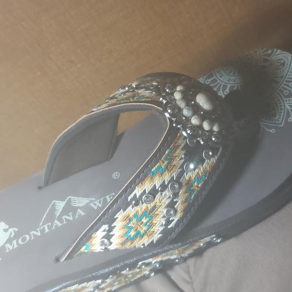Photo of Brand new pair of beautiful sandals 