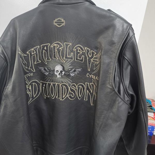 Photo of Harley Davidson Leather Jacket 2x