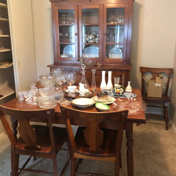 Photo of Dining set and 2 pc China cabinet