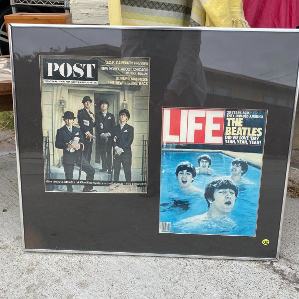 Photo of Beatles memorabilia 