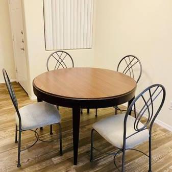 Photo of Dining table with 4 chairs