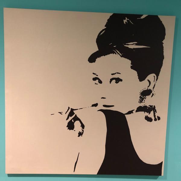 Photo of Audrey Hepburn Canvas Picture