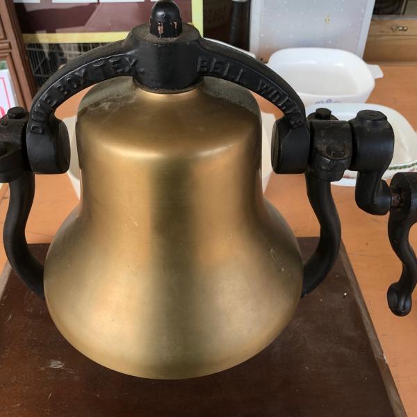 Photo of Locomotive Railroad Bronze Bell Loud Large Rare!