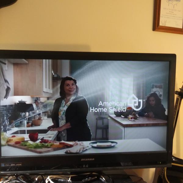 Photo of Sylvania flat screen tv/HDMI monitor.
