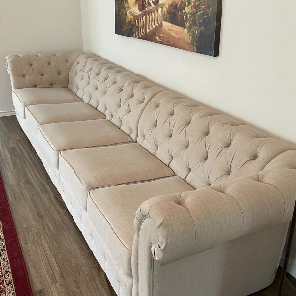 Photo of 5-Seat Chesterfield Sofa