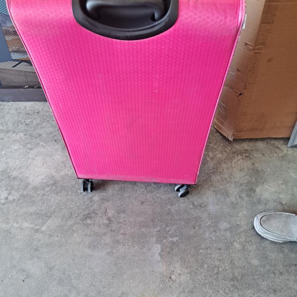 Photo of Pink 31 inch light weight  9 lb suitcase