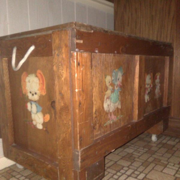 Photo of Toy Chest and Loveseats