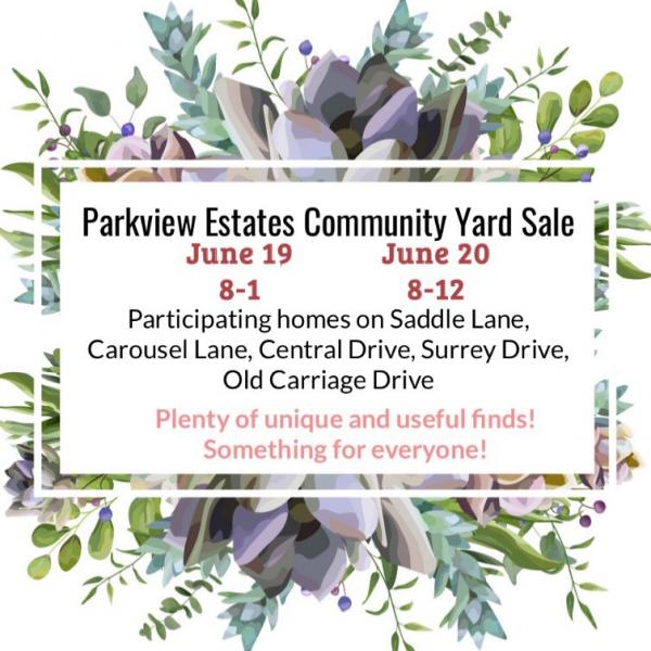 Photo of Neighborhood Sale Parkview Estates