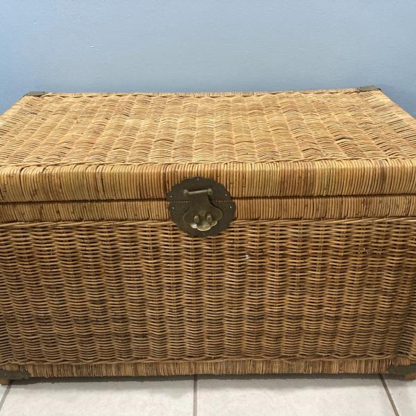 Photo of Wicker Hope chest