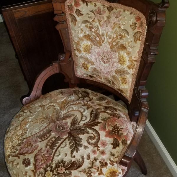 Photo of Vintage Victorian era chair