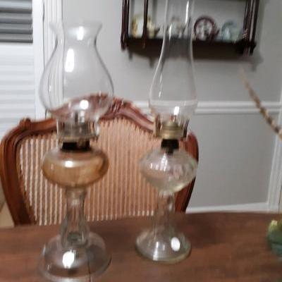Photo of Antique Oil Lamps