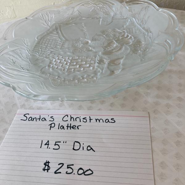 Photo of Santa’ Christmas Platter