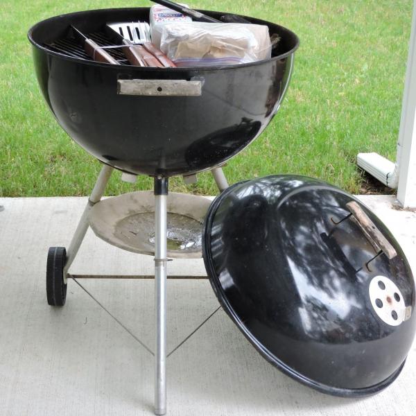 Photo of Weber charcoal grill