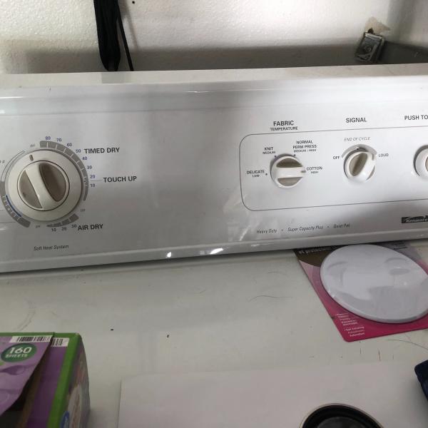 Photo of Washer and gas dryer