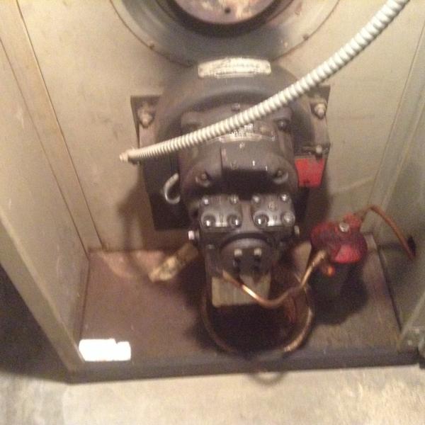 Photo of fuel oil furnace - $100