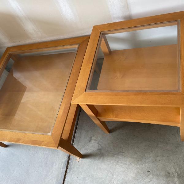 Photo of Square Coffee table & End table