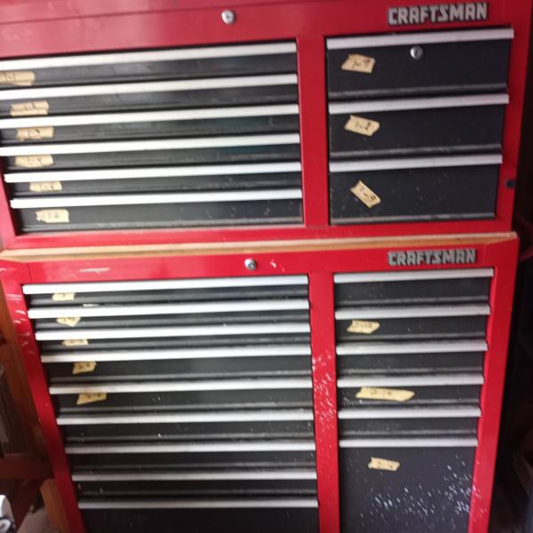 Photo of Tool chest (2 piece Craftsman, loaded)