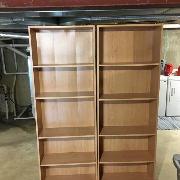 Photo of Bookcases, three total