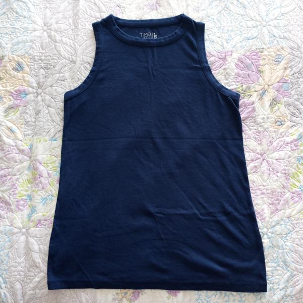 Photo of Time and Tru Blue Tank Top