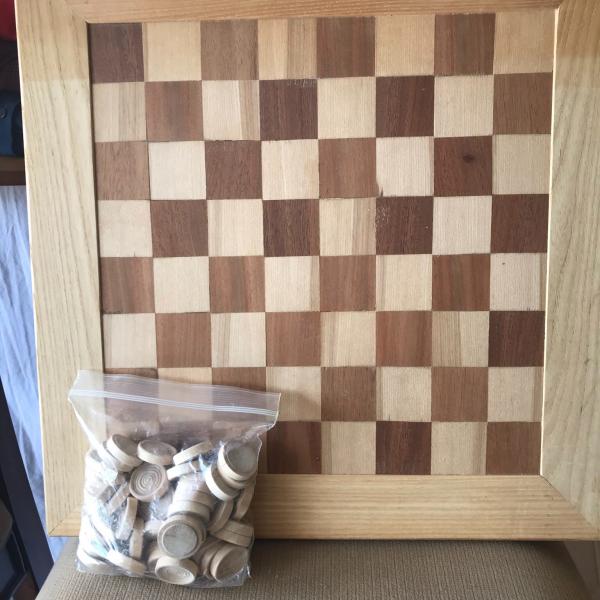 Photo of Wood checker board