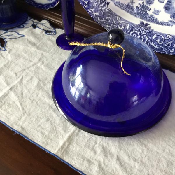 Photo of Cobalt Blue Covered Dish
