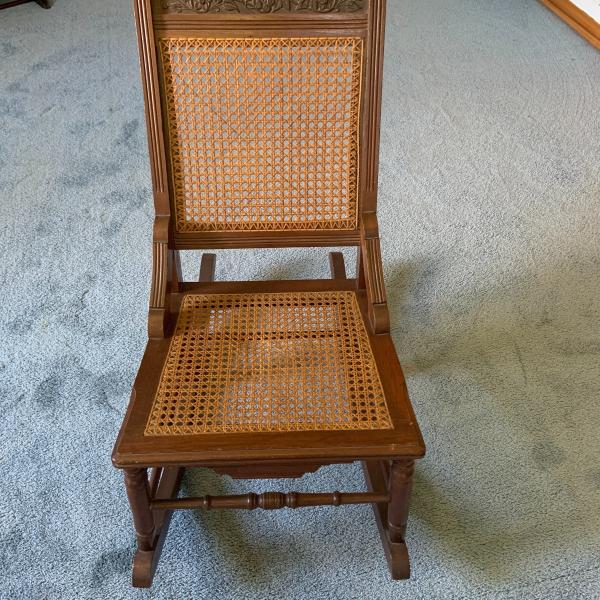 Photo of Antique Nursing Rocking Chair