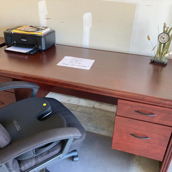 Photo of Office desk and chair
