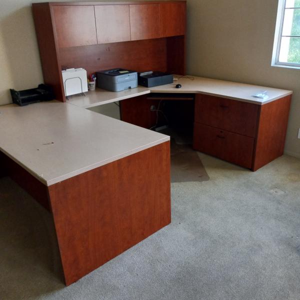 Photo of Complete office desk set