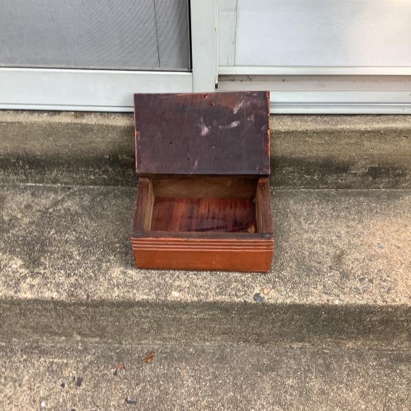 Photo of Funky Utilitarian  Wooden Box 