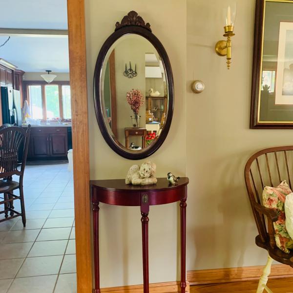 Photo of Accent Bombay Table and mirror ! 